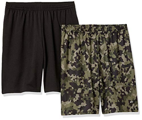 Amazon Essentials Herre Træningsshorts Basketball Loose-Fit 2-Pak 13215