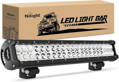 Nilight LED Light Bar 50.8 cm 126W 60214S-A