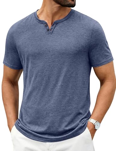 COOFANDY Herre T-shirt V-Hals Cxj010429