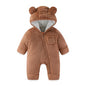 Unisex Baby Flyverdragt Vinter Fleece F1727