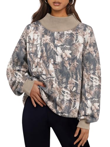 Trendy Queen Mock Neck Sweatshirt til Kvinder
