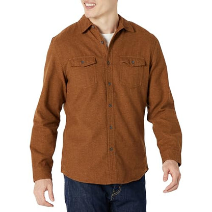 Amazon Essentials Herre Flannelskjorte Slim-Fit MAE25002FL18