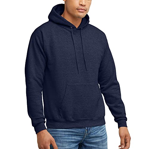 Hanes Herre Hættetrøje EcoSmart Fleece Pullover OP170