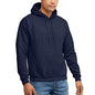 Hanes Herre Hættetrøje EcoSmart Fleece Pullover OP170