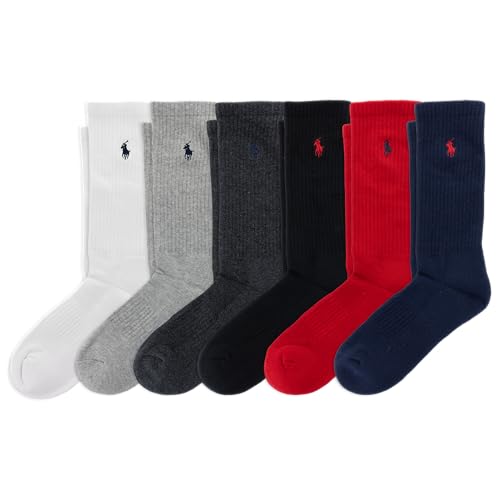 POLO RALPH LAUREN Herre Strømper Athletic Cotton 6-Pak 821480PKZ3-001