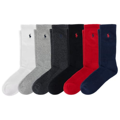 POLO RALPH LAUREN Herre Strømper Athletic Cotton 6-Pak 821480PKZ3-001