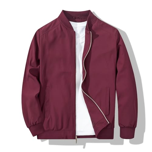 XiaoYouYu Herre Bomberjakke Windbreaker Casual 2301