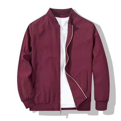 XiaoYouYu Herre Bomberjakke Windbreaker Casual 2301