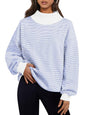 Trendy Queen Mock Neck Sweatshirt til Kvinder