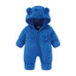 Unisex Baby Flyverdragt Vinter Fleece F1727