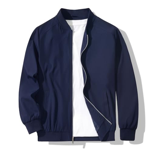 XiaoYouYu Herre Bomberjakke Windbreaker Casual 2301