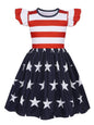 WonderBabe Piger Kjole A-Line Midi Casual