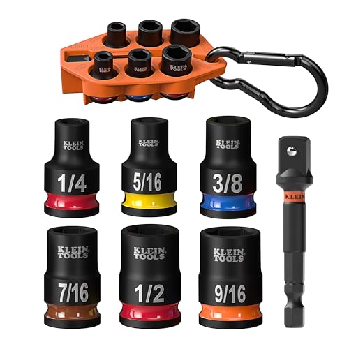 Klein Tools Grab-And-Go Krafttoppesæt 3/8" SAE 33809