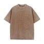 Herre T-shirt Oversized Bomuld Casual Kortærmet