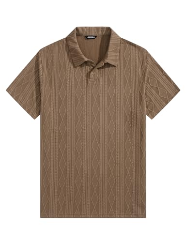JMIERR Herre Polo T-shirt Kortærmet Strikket