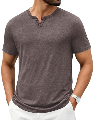 COOFANDY Herre T-shirt V-Hals Cxj010429