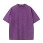Herre T-shirt Oversized Bomuld Casual Kortærmet