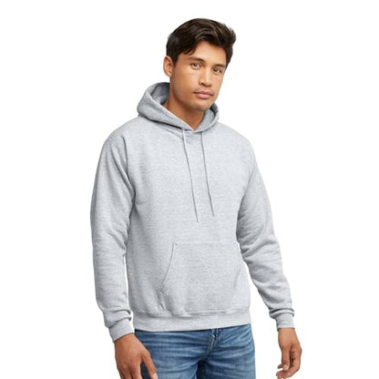 Hanes Herre Hættetrøje EcoSmart Fleece Pullover OP170