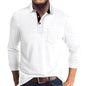 Envmb Herre Polo T-shirt Langærmet Med Lomme