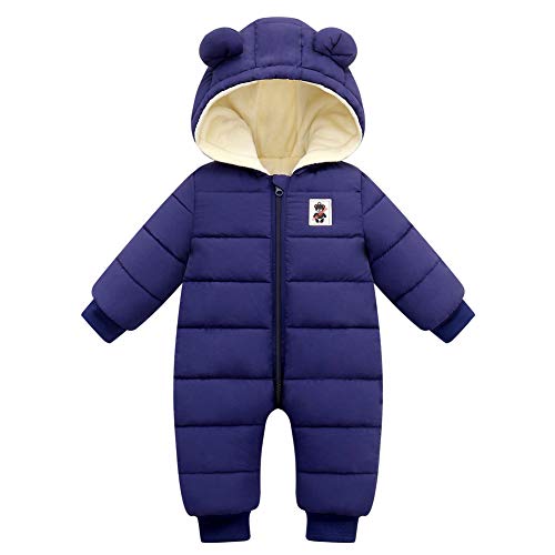 Fumdonnie Baby Flyverdragt Vinter Varm FBA004-BK66