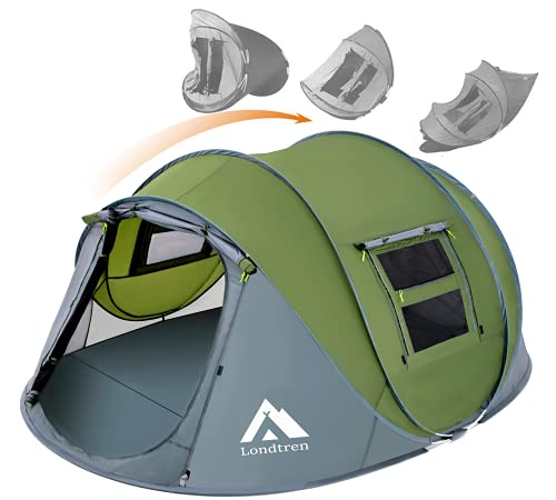 Londtren Pop-up Camping Telt 4 Personer GETIEN-Y-0307-41