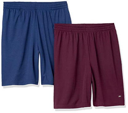 Amazon Essentials Herre Træningsshorts Basketball Loose-Fit 2-Pak 13215