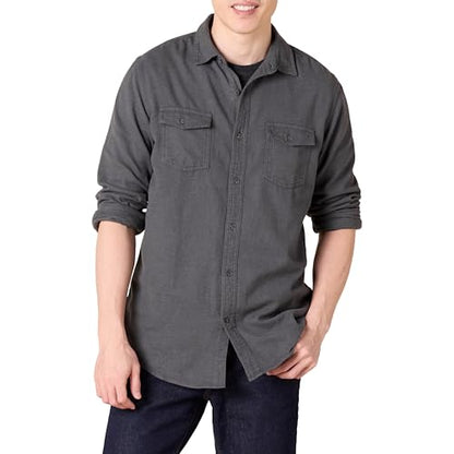 Amazon Essentials Herre Skjorte Flannel Langærmet MAE25001FL18