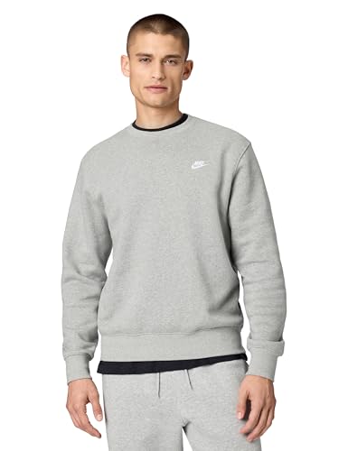 Nike Herre Sweatshirt Club Fleece Crew