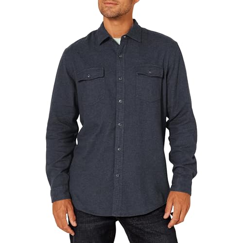 Amazon Essentials Herre Skjorte Flannel Langærmet MAE25001FL18