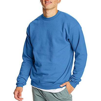 Hanes Herre Sweatshirt EcoSmart Fleece Crewneck AMZ9