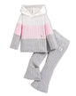 Pige Tøjsæt Hættetrøje Sweatshirt Leggings Efterår Vinter