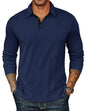 COOFANDY Herre Poloshirt Langærmet Klassisk Ztj010131