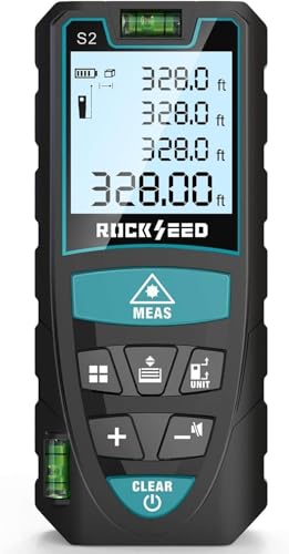 RockSeed Laserafstandsmåler Digital 50 m S2