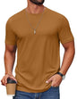COOFANDY Herre T-Shirt Crew Neck Kortærmet Cxj010453