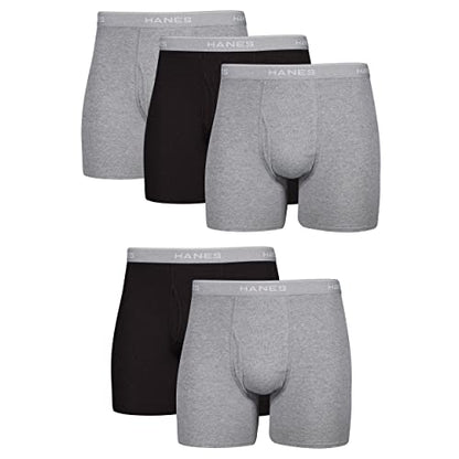 Hanes Herre Underbukser Boxer Briefs Bomuld 734Q12