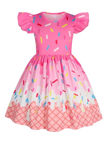 WonderBabe Piger Kjole A-Line Midi Casual