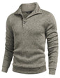 COOFANDY Herre Striktrøje Fleece Pullover Langærmet