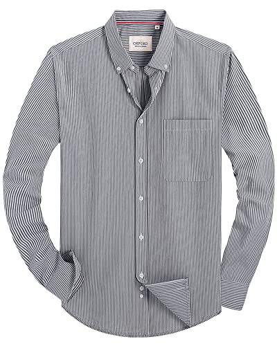 Alimens & Gentle Herre Skjorte Oxford Langærmet Ag H Classic-66