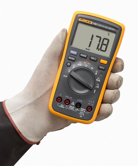 Fluke 17B+ Digitalt Multimeter AC/DC 1000V Fluke-17B+