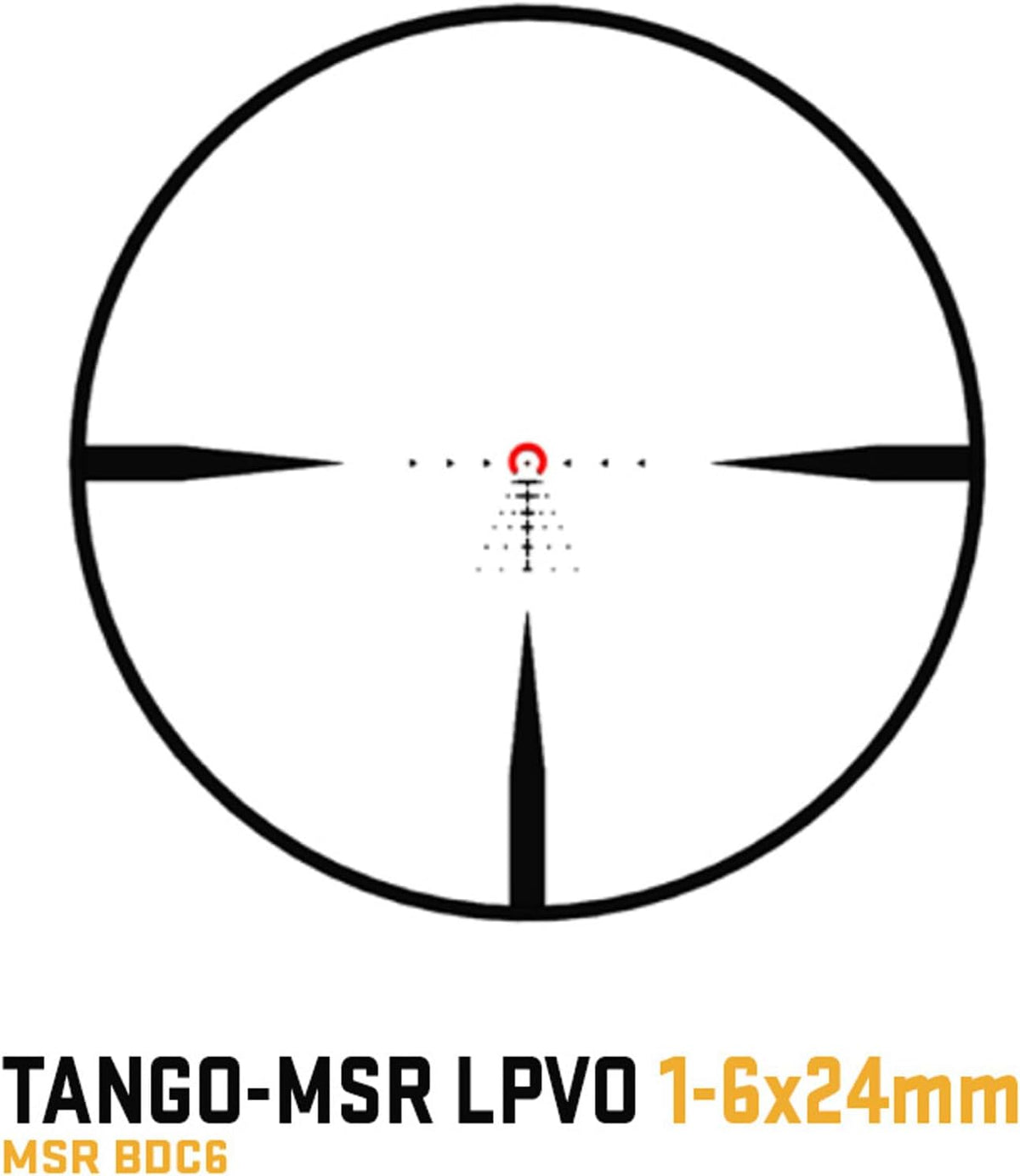 SIG SAUER Kikkertsigte Tango-MSR LPVO 1-6x24mm