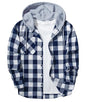 ZITY Herre Skjorte Flannel Hoodie Casual Langærmet
