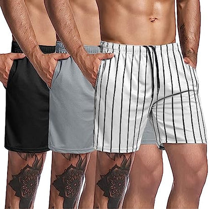 COOFANDY Herre Træningsshorts Mesh Athletic Letvægt