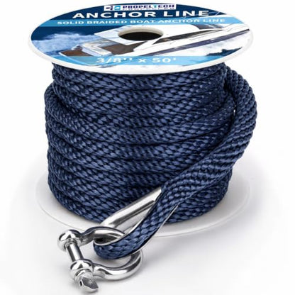 PropelTech Massiv Flettet Ankerline 10 mm x 15,2 m