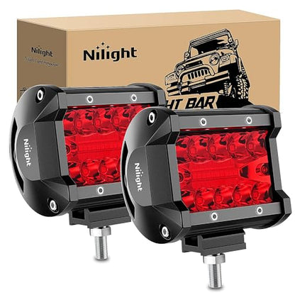 Nilight Marine LED Light Pods 10 cm 2 Stk. 18060CW