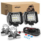 Nilight Marine LED Light Pods 10 cm 2 Stk. 18060CW