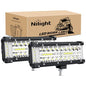 Nilight LED Arbejdslygter 16.5 cm 2 Stk. 120W ZH303