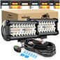 Nilight LED Arbejdslygter 16.5 cm 2 Stk. 120W ZH303