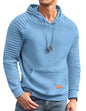 COOFANDY Herre Hættetrøje Pullover Vaffelstrik Casual
