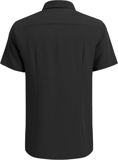 COOFANDY Herre Skjorte Cubansk Guayabera Kortærmet Ztj009248