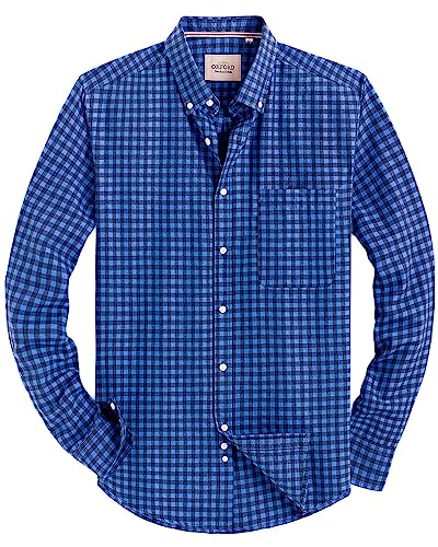 Alimens & Gentle Herre Skjorte Oxford Langærmet Ag H Classic-66